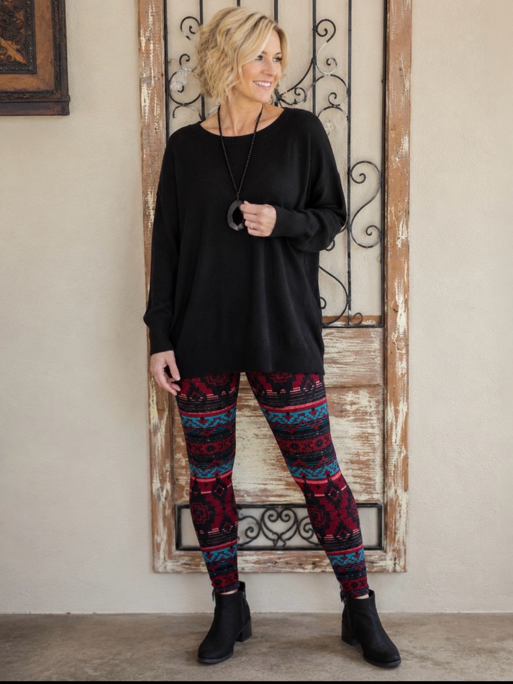 Turquoise Haven southwest print leggings